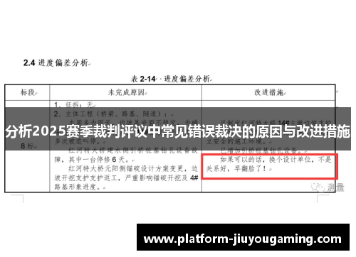 分析2025赛季裁判评议中常见错误裁决的原因与改进措施