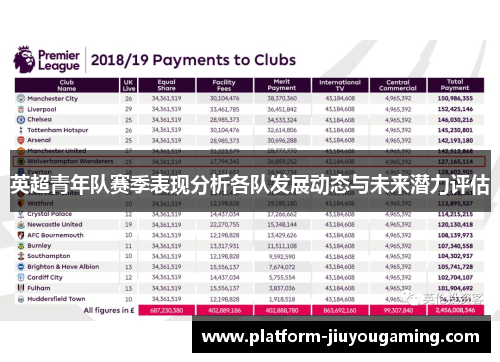 英超青年队赛季表现分析各队发展动态与未来潜力评估
